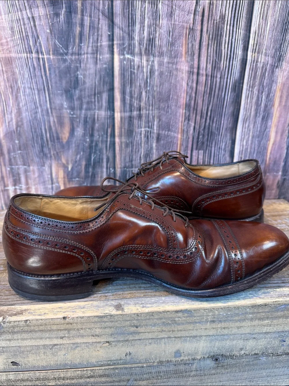 Strand Shell Cordovan Cap-toe Oxford Dress Shoe